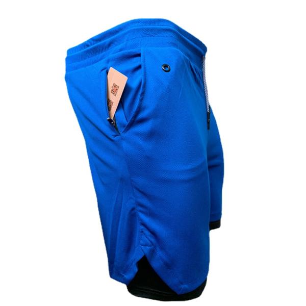 Chemical Fiber Blending Men's Elastic Waist Shorts for Quick Dry and Custom Print