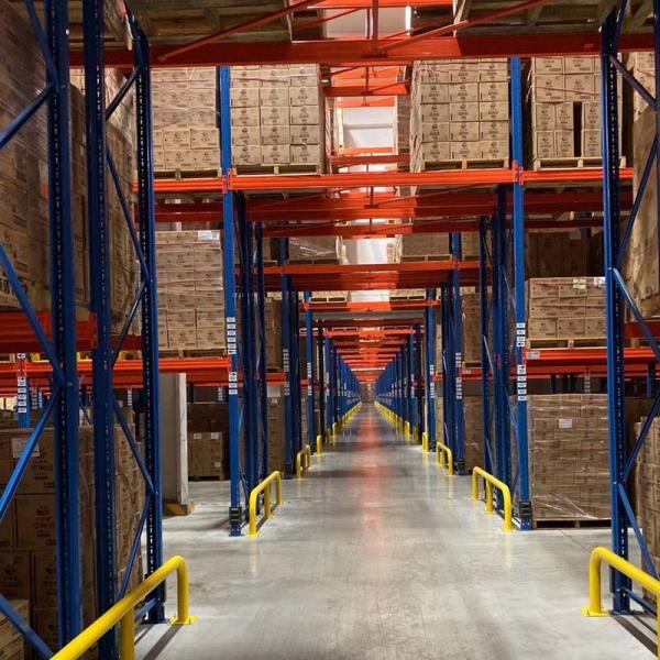 Powder Coated Finish Industrial Warehouse Storage Racks 500kgs-4000kgs/Shelf