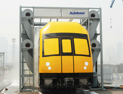 High Pressure Injection Tunnel Car Wash Equipment Clean More Effectively