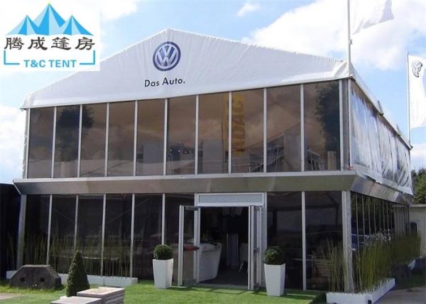 White PVC Proof Outdoor Party Tents For Show Event UV Resistant