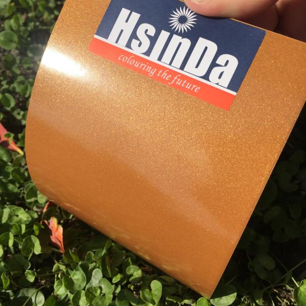 No Pollution Metallic Orange Powder Coating