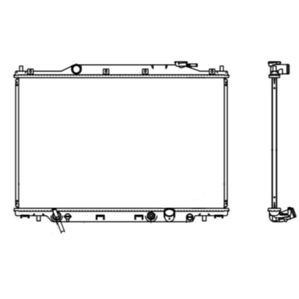High Quality Auto Parts Radiator 19010AAA51