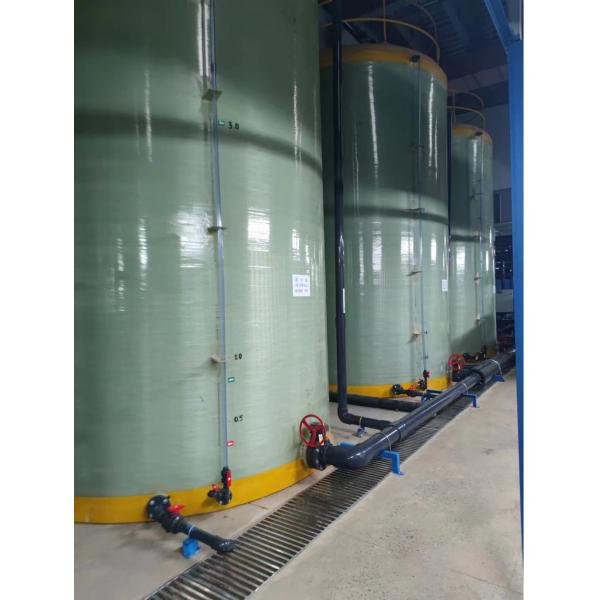 Customizable 5-50m\u00b3 FRP/GRP Water Storage Tank For Seawater Water Treatment