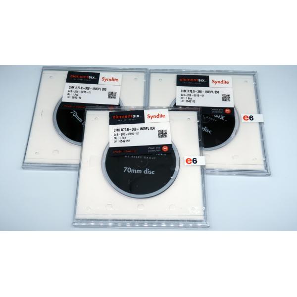 Polycrystalline Diamond Blank 70mm For Aluminium Alloy