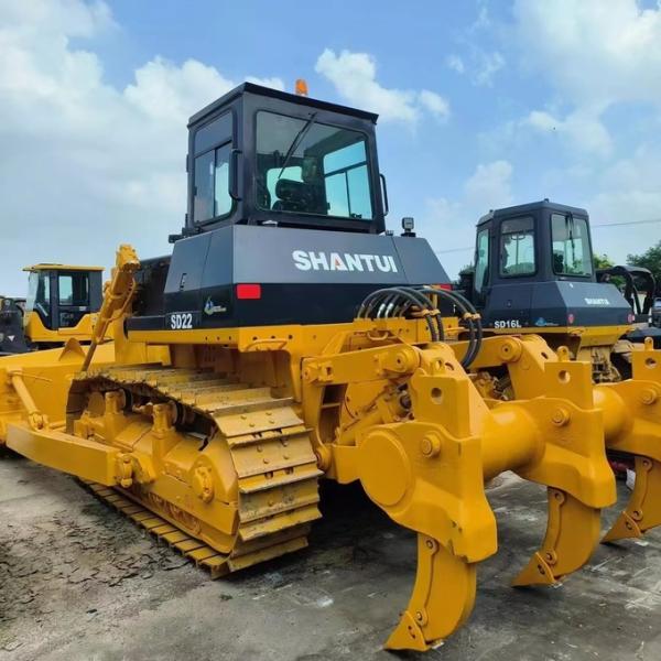 Second Hand Shantui SD22 Used Bulldozers 25 Ton With WP12 QSNT-C235