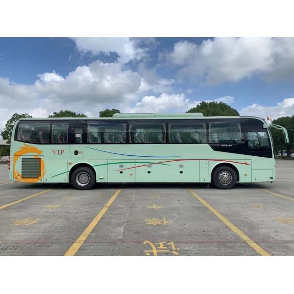 47 Seater Luxury Diesel Travel Coach Bus with High Engine Capacity and Comfortable Seats