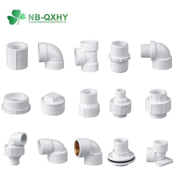 Casting Plastic PVC BSPT Standard Pipe Fitting Nipple Tank Connector Adaptor for Casting
