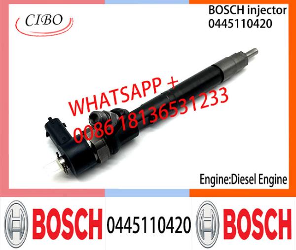 BOSCH injetor 0445110420 0445110502 Diesel Common fuel Injector 0445110420 0445110502 for Diesel engine
