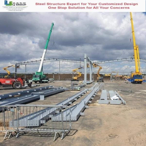 Prefabricated Steel Structure Building with Galvanized Frame