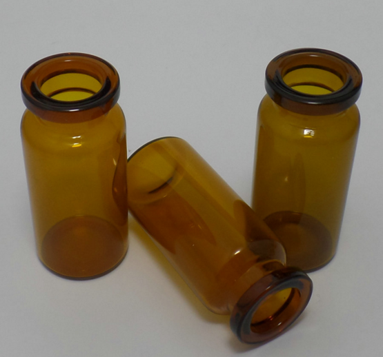 3ml Customizable Size Waterproof Eco-friendly Glass Vials for Dry Powder Peptide Storage