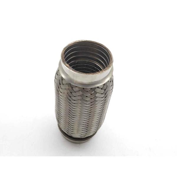 2.5x4 Inch Plain Stainless Steel Exhaust Flex Pipe