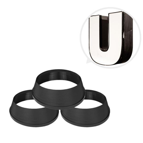 Decoration Metal Aluminum Plastic Trim Cap Channel Letter Materials