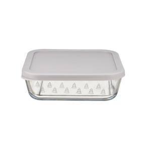 Freezer Safe Customized Food Storage Containers With Christmas Design