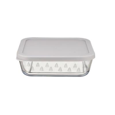 Freezer Safe Customized Food Storage Containers With Christmas Design