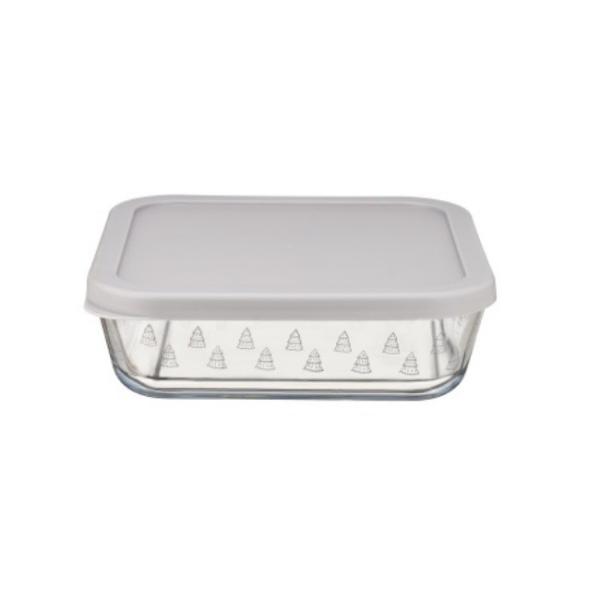 Freezer Safe Customized Food Storage Containers With Christmas Design