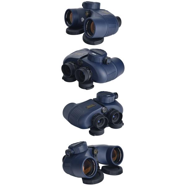 Rubber and Aluminum 7x Magnification Marine Telescope for Outdoor Sports With Compass