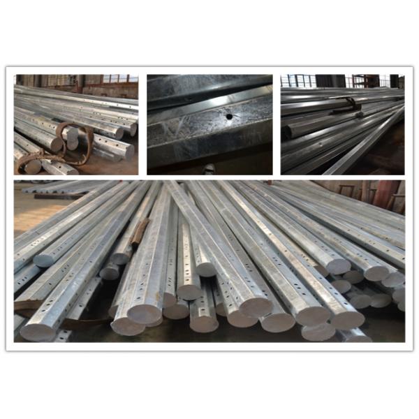 90FT 100FT Electric Power Poles For Outside Electrical Distribution Line