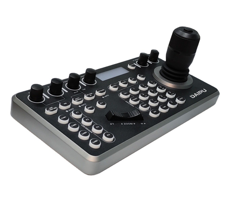 DAIPU CCU-105 NDI Camera Controller 4D Joystick Compatible for Advanced IP PTZ Control
