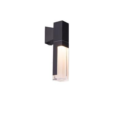 Nordic waterproof external wall lamp modern minimalist led bathroom lamp outside balcony wall light