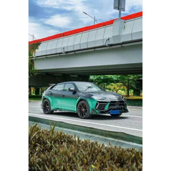 Mansor Style Carbon Fiber Body Kit Lamborghini Urus Front And Rear Bumper Spoiler Hood