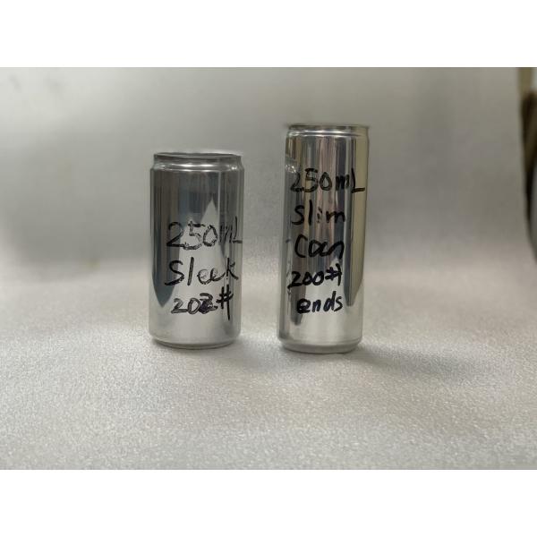 Matt печатая круглую консервную банку Oz Slim алюминия 8,4 соды пива