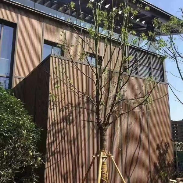 Budget Friendly WPC Wall Panel Outdoor Fireproof 192*13mm
