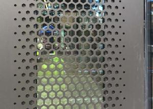 Laser Cut Perforated Metal Panels 1-25mm Thickness Custom Sizes