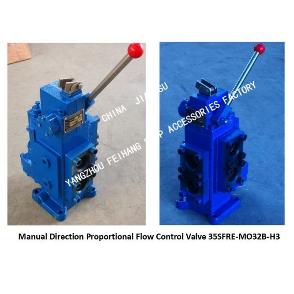 PRECAUTIONS FOR USE OF 35SFRE-MO32B-H3 MARINE MANUAL PROPORTIONAL FLOW COMPOUND VALVE Material - cast iron
