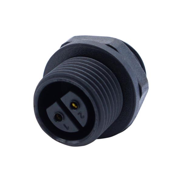 Nylon M12 Screw Type Panel Mount Waterproof IP67 Connectors