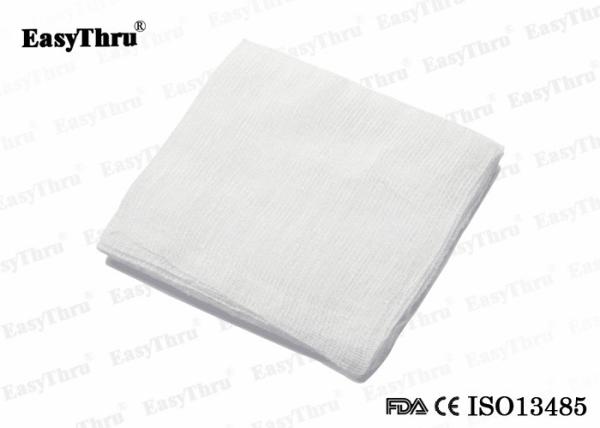 Acessórios de algodão absorvente de gaze médica branco puro descartável com raios X
