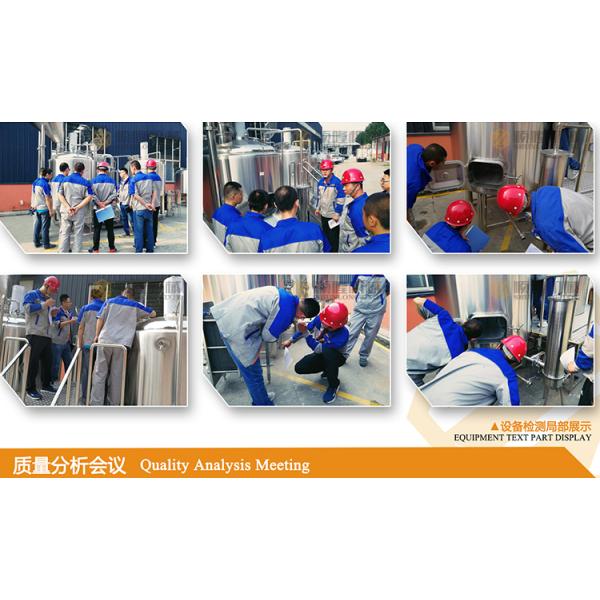 Side Manhole 1000l Conical Fermentation Tank With 3 Bar Pressure Vessels