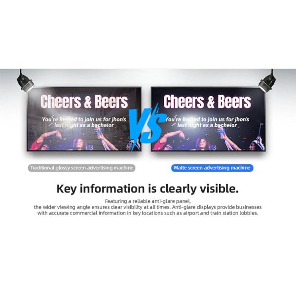 DLED Backlight Digital Advertising Display Screen Indoor Digital Signage 55