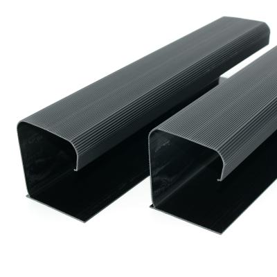 Decorative J Channel Wire Conduit