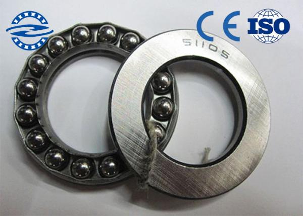 ZH Brand Thrust Ball Bearing / Small 316 Stainless Steel Ball Bearings 51100 c 10×24×9mm