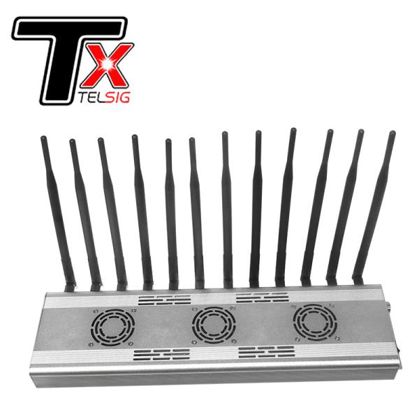 Jammer сигнала мобильного телефона 3 вентиляторов с 12 каналами