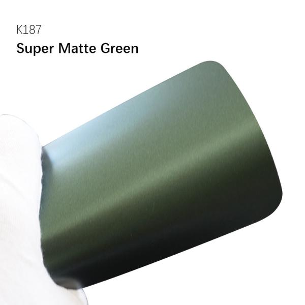 Car Self Healing Film TPU Super Matte Green Matte Protection Film Car Wrapping Sticker