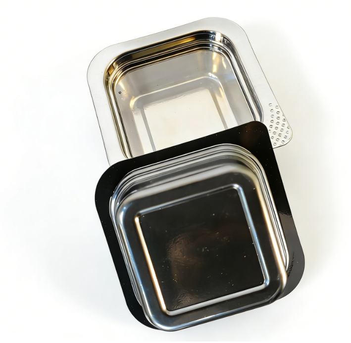 Customized disposable mini PET square sauce cup