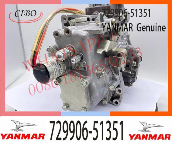 Bomba de combustível do motor do ISO 729906-51351 Yanmar