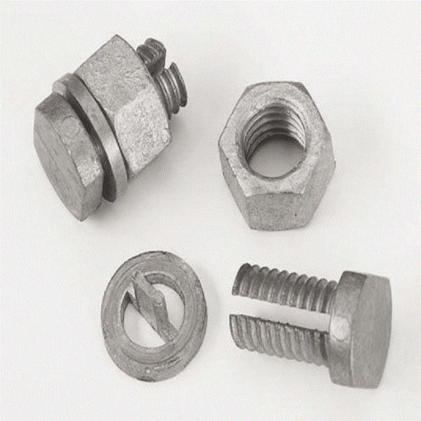EFA005 Dacromet Split Bolt Joint Clamp For 2.7mm Electric Fence Wire Connections