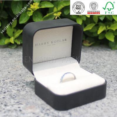 Newest high quality earring box design certificated by ISO SGS,can print the company LOGO