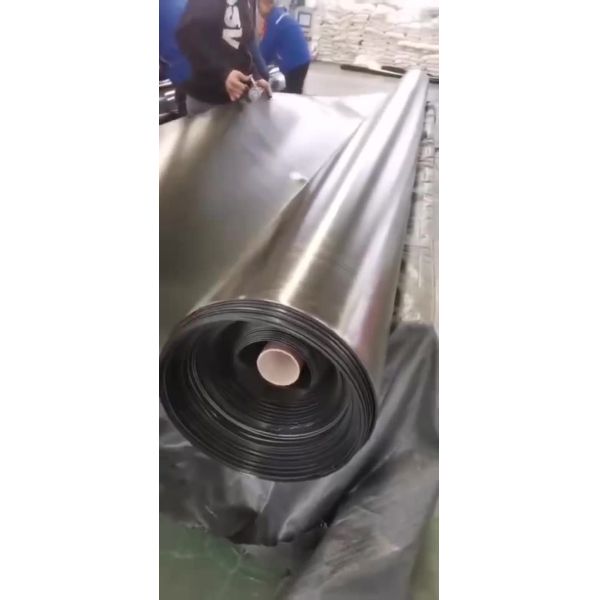 Landfills HDPE Geomembrane Liners Waterproof Heavy Duty Construction Width Up To 8 Meters Designed For Maximum Protection