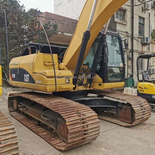 Excavateur CAT 320C d'origine Haute efficacité avec pompe hydraulique et peinture d'origine
