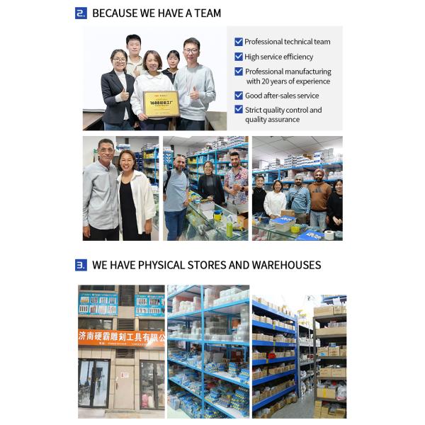 Proceso de soldadura de broca de tallado de precisión con pinza de bit resistente duradero CNC de piedra de tallado cortador de fresado