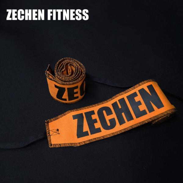 Strength Olympic Lifting Orange Wrist Wraps For Weightlifting Powerlifting