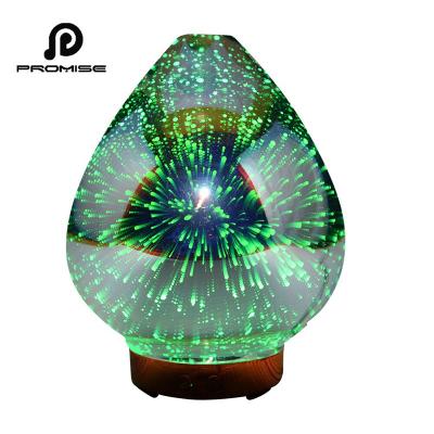 difusor ultrassônico de vidro da aromaterapia de 200ml 3D