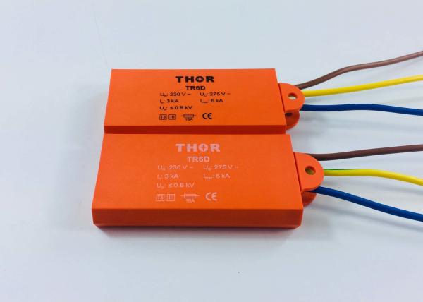 Safe LED Surge Protection Device Lightning Arresters Easy Installation