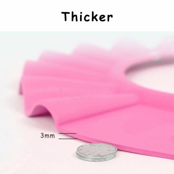 Prodigy Multicolor Odorless Baby Washing Cap Multifunctional Kids Shower Hat Baby Shower Caps