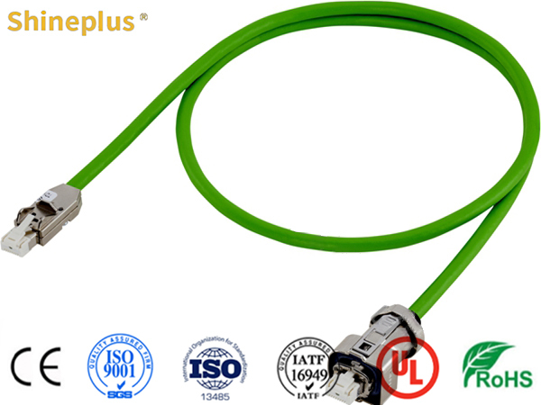 RJ45 Industrial Wire Harness Customized 300V High Voltage Wiring Harness
