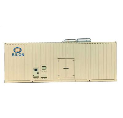 1000kVA 1500kVA Diesel Electric Generator Set 40HQ Container Type