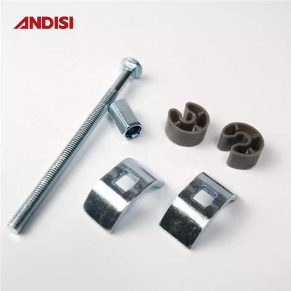 Modern Design Steel PP M6 Wood Connectors for Kitchen Cabinet Joint Worktop Connection